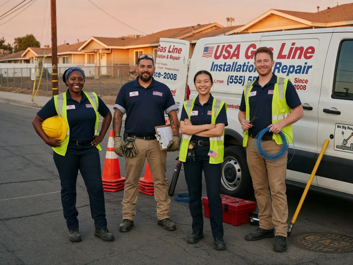 Gas Line Installation company in Cove, AR